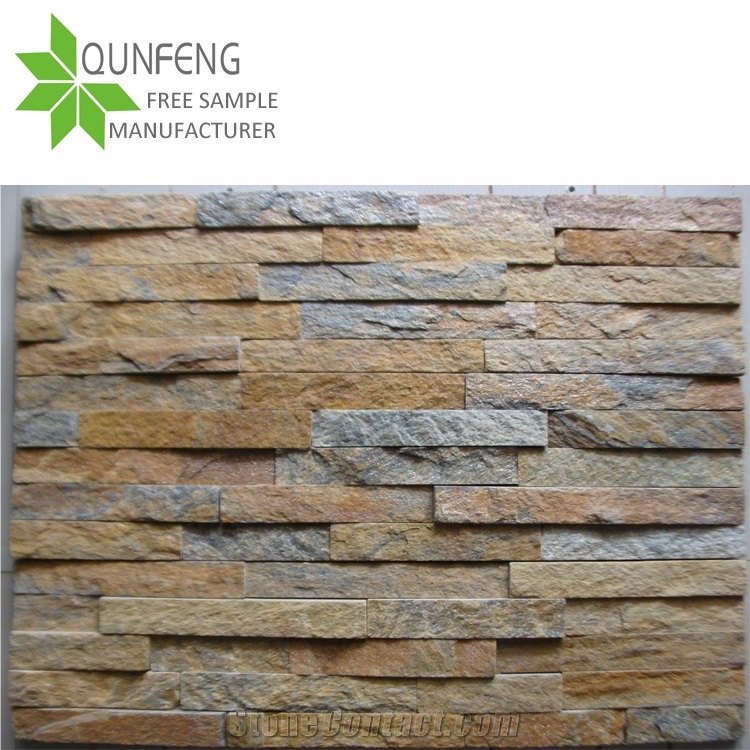Ledgestone China Quartzite Stacked Stone Veneer