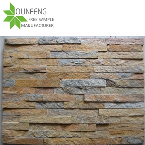 Quartzite Ledgestone Panel Stacked Stone Veneer