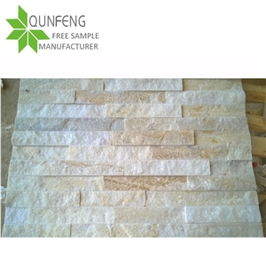 Quartzite Ledgestone Panel Stacked Stone Veneer