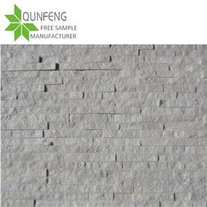 Quartzite Wall Panel Split Stacked Stone Veneer