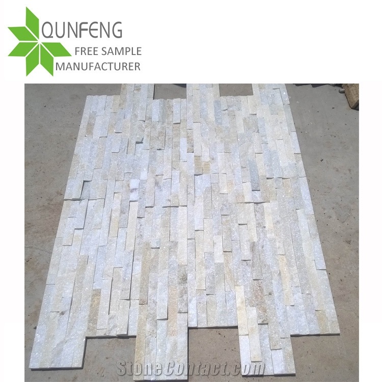 Stack Stone Veneer China Quartzite Wall Cladding