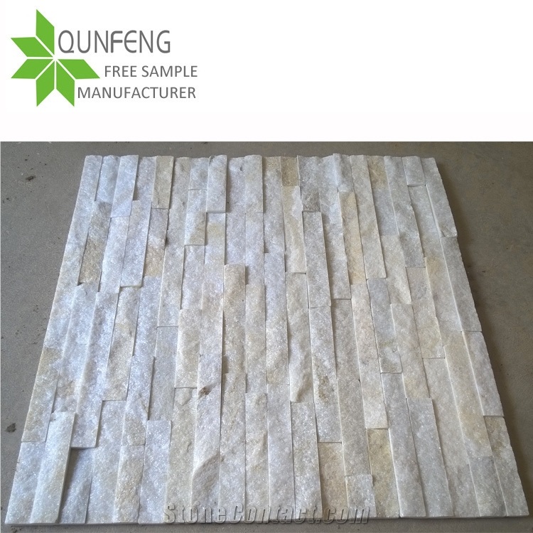 Stack Stone Veneer China Quartzite Wall Cladding