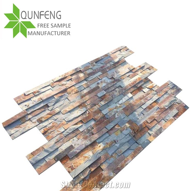 Stacked Stone Veneer China Slate Wall Covering