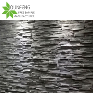 Wall Cladding Panel Slate Stacked Stone Veneer