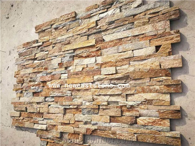 Mountain Rustic Ledgestone Fireplace Veneer Panel