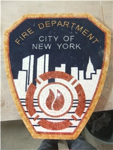 Marble Mosaics Art,Mosaic Company Name Sign