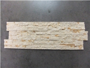 Sahara Beige Split Brick Marble Mosaics