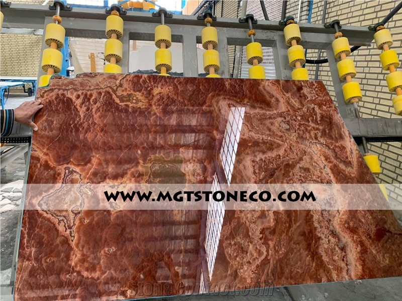 Volcano Red Onyx