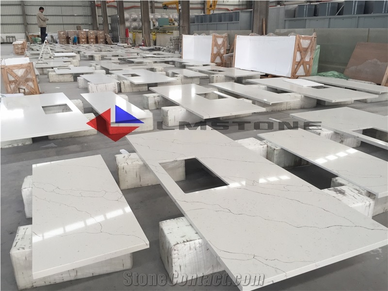 Artificial Stone Quartz Kitchen Countertops