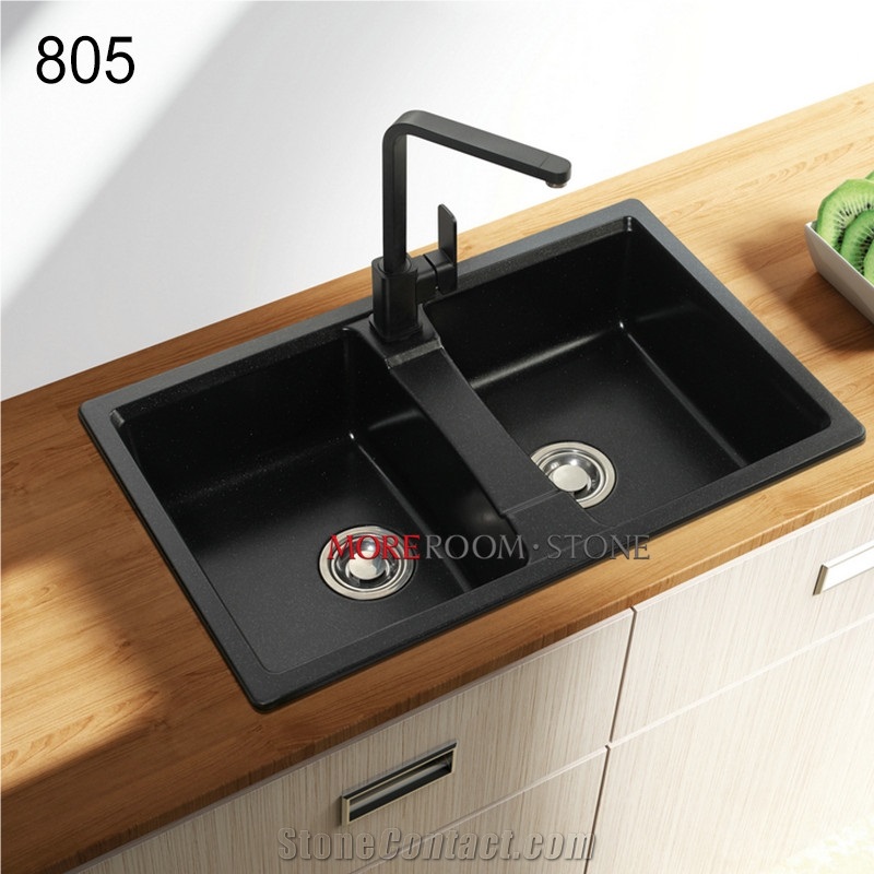 Foshan Factory Price Quartz Stone Kitchen Sinks