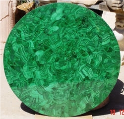 Lightweight Malachite Green Marble Handmade Panels