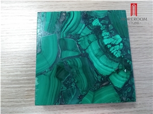 Lightweight Malachite Green Marble Handmade Panels