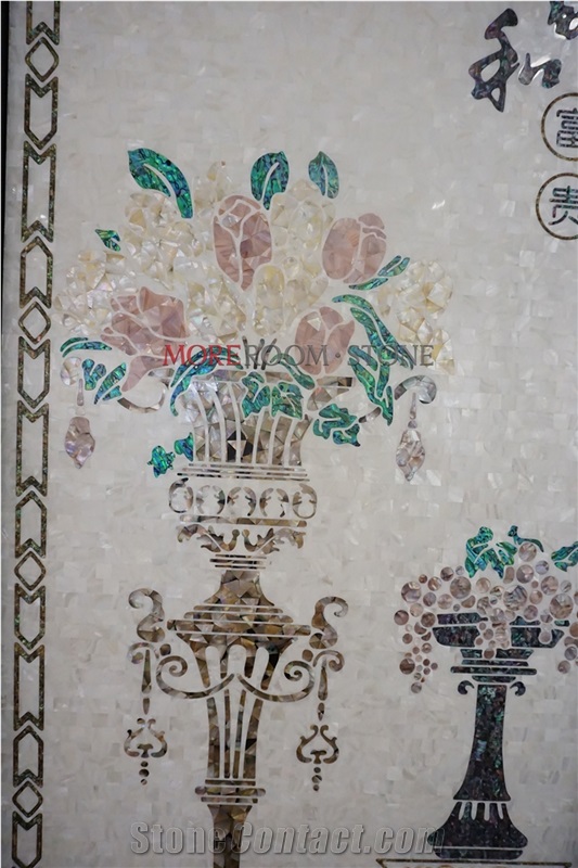 Luxury Commerical Sea Shell Mosaic Tiles