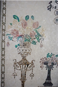 Luxury Commerical Sea Shell Mosaic Tiles