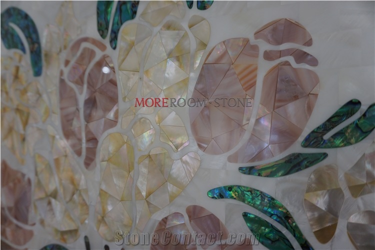 Luxury Commerical Sea Shell Mosaic Tiles