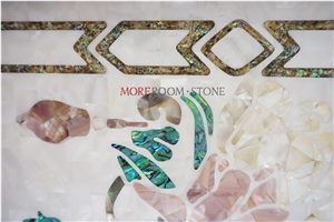 Luxury Commerical Sea Shell Mosaic Tiles