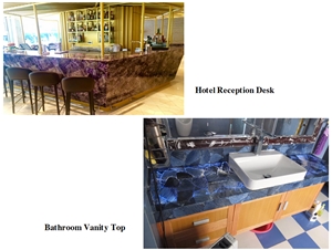 Semiprecious Stone Gemstone Agate Slabs Tiles
