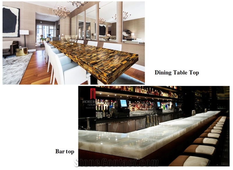 Semiprecious Stone Gemstone Agate Slabs Tiles