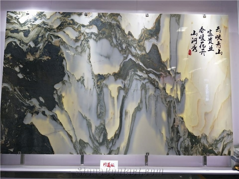 Flat Marble Stone White Slabs Wall Floor Tiles