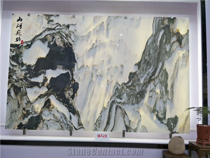 Flat Marble Stone White Slabs Wall Floor Tiles