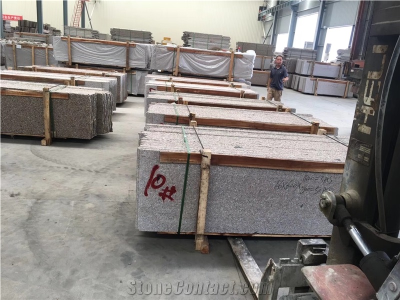 G686 Granite Red Stone Stairs & Steps