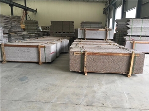 G686 Granite Red Stone Stairs & Steps