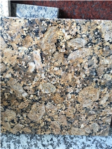 Giallo Fiorto Granite Stone Slabs Tiles Floor Wall