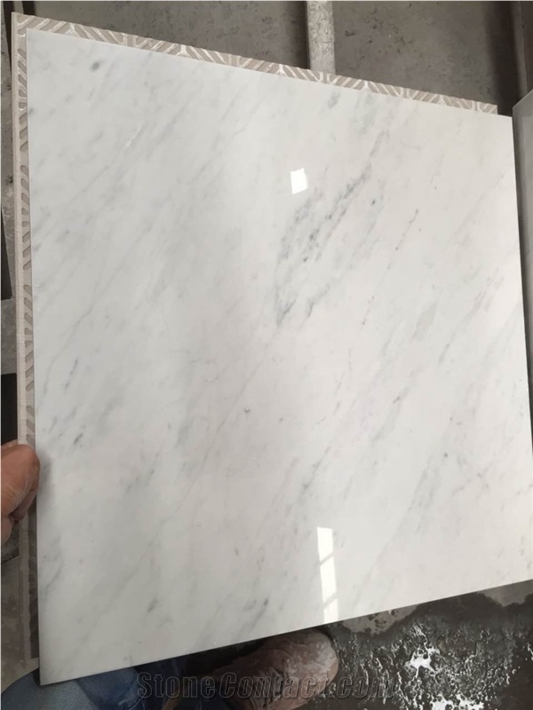 Italy Marble Polished Composit Bianco Carrara D