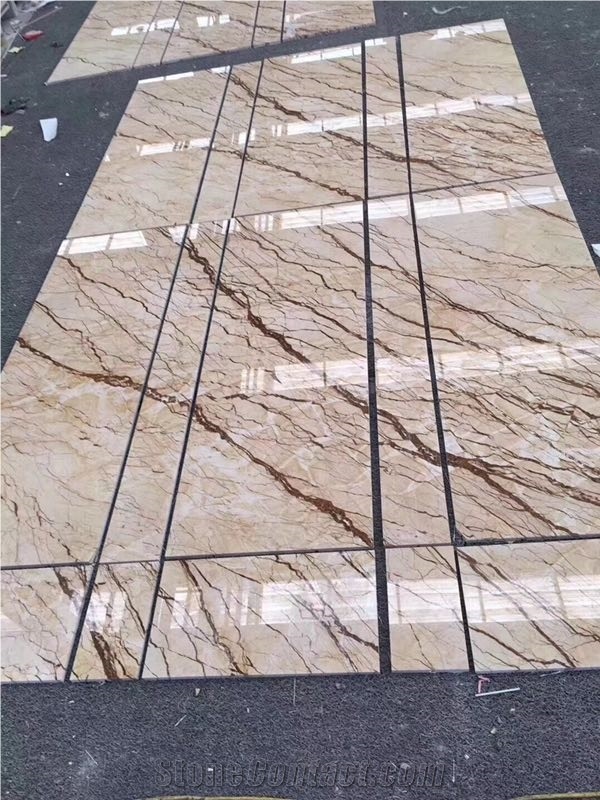 Sofita Marble Stone Brown Slab Wall Floor Polished