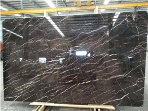 St Laurent Marble Stone Slabs Black Tiles Wall