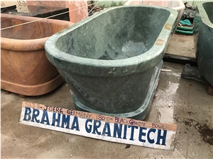 Imperial Green Marble Bathtub