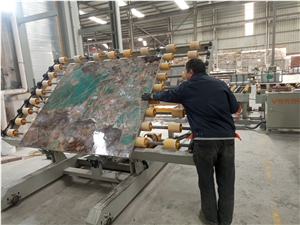 Amazon green quartzite polished slabs tops tiles