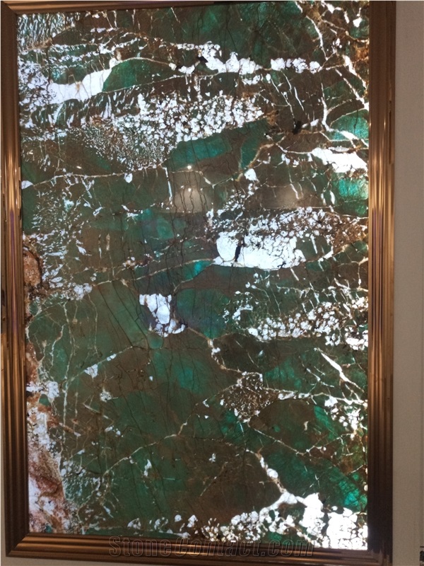Amazon green quartzite polished slabs tops tiles