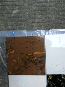 Culture Marble Brown Articial Stone Wall Top