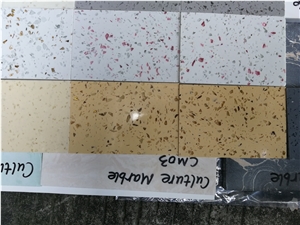 Culture Marble Gold Glass Articial Stone Wall Top