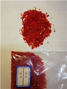 G09 Crushed Glass - Quartz Chips-Red