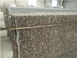 G664 Chinese Luoyuan Red Granite Polished Slab