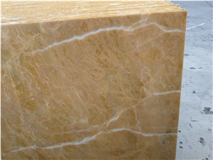 Golden Cassia Royal Golden Marble Slab Floor