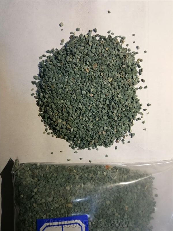 Ocean Blue Crushed Stone Chips for Terrazzo