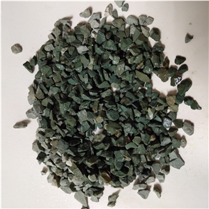 Ocean Blue Granite Crushed Stone Chips Aggregates