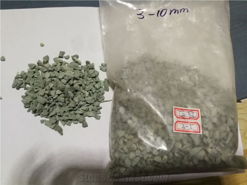 Ocean Blue Granite Crushed Stone Chips Aggregates