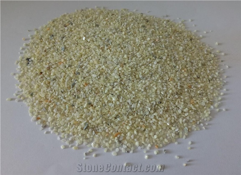 Phoenix Green Crushed Stone Chips for Terrazzo