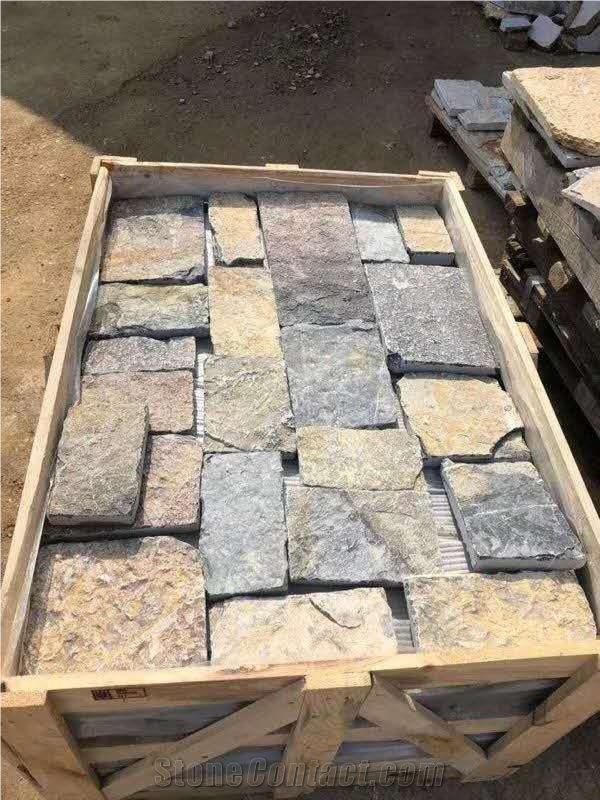 Quartzite Paving Walkway Road Pavers Waiiing