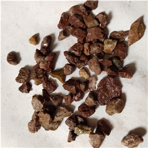 Red Granite Crushed Stone Chips Aggregate