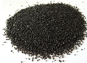 Shining Black Stone Chips for Terrazzo Concrete