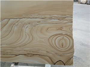 Yunnan Scenery Sandstone Slab Polished Table Top