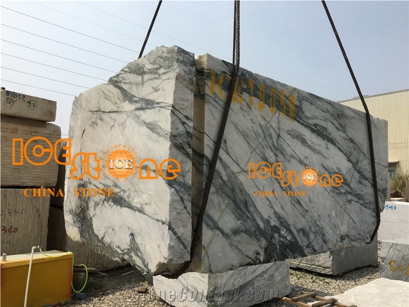 Calacatta Green Marble Blocks