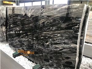 Mystic River/Balck Marble/China Quarry/Bookmatch Mystic River/Balck Marble/China Quarry/Bookmatch