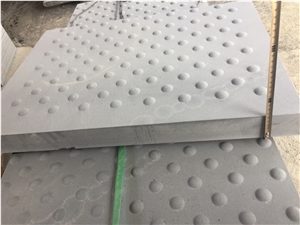 Black Basalt Tactile Paver Blind Paving Stone