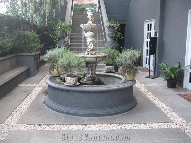 Indonesia Grey Basalt Stone Tiles & Slabs